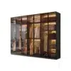 ZenSpace Luxury Glass Wardrobe
