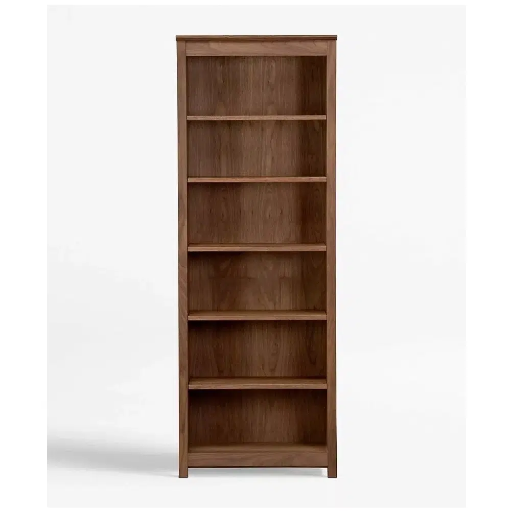 6 Tier Bookcase Walnut