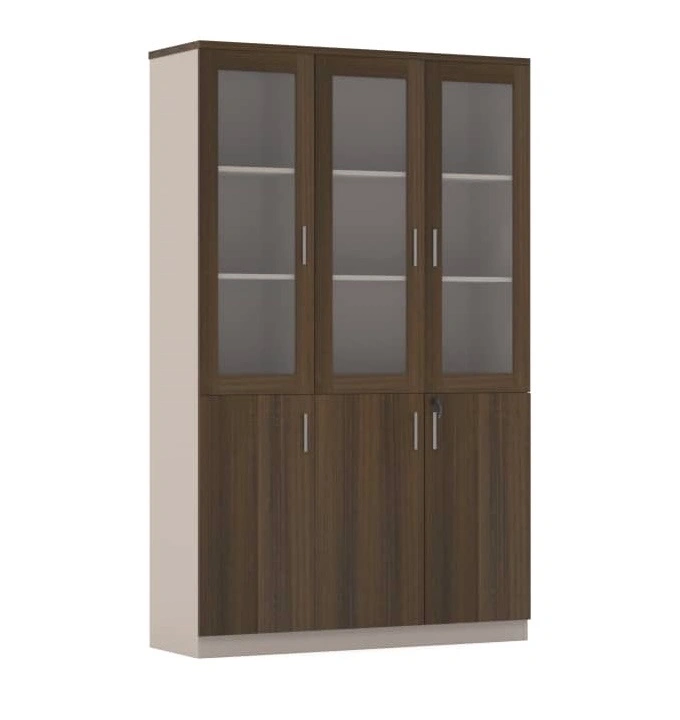 Books Glass Door Cabinet