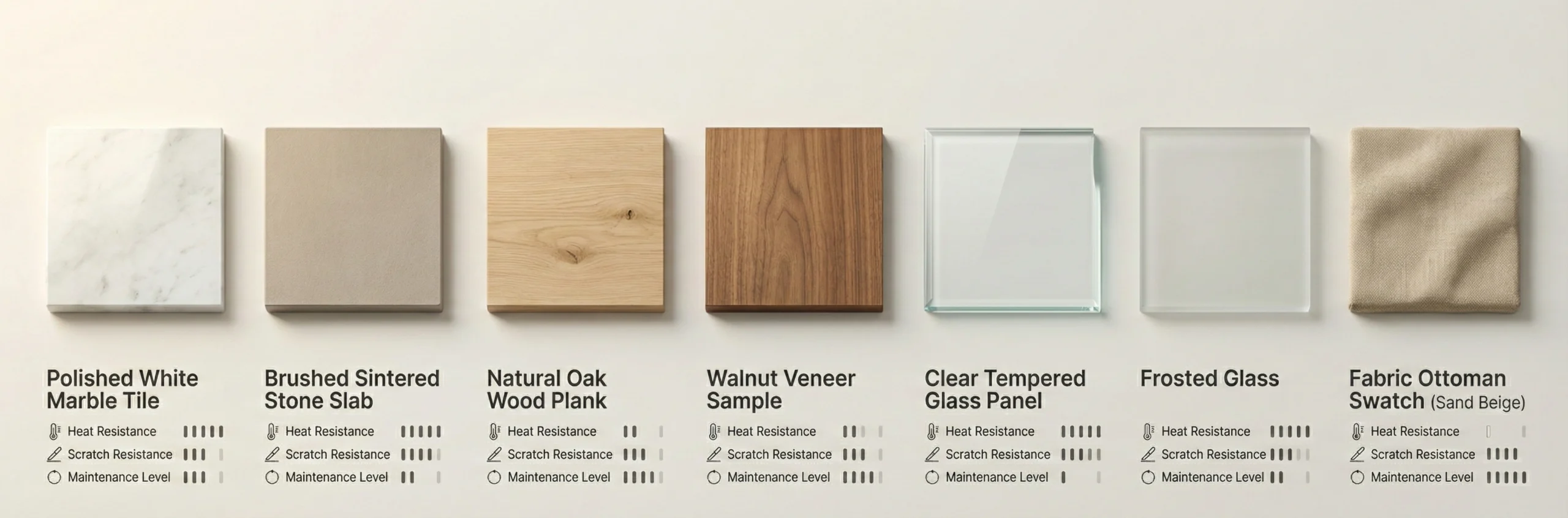 Center table material comparison marble glass wood fabric Karnak Home Dubai UAE selection guide 2024