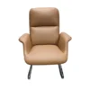 Leather Visitors Chair