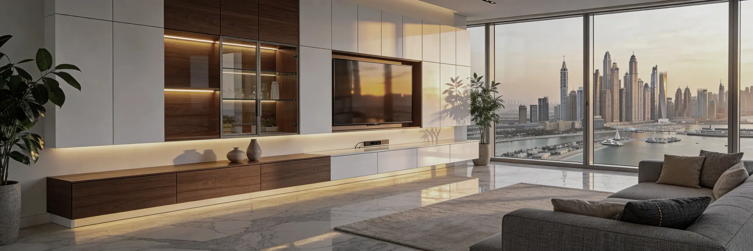 Karnak Home TV media units and modern entertainment units collection for Dubai and UAE living rooms