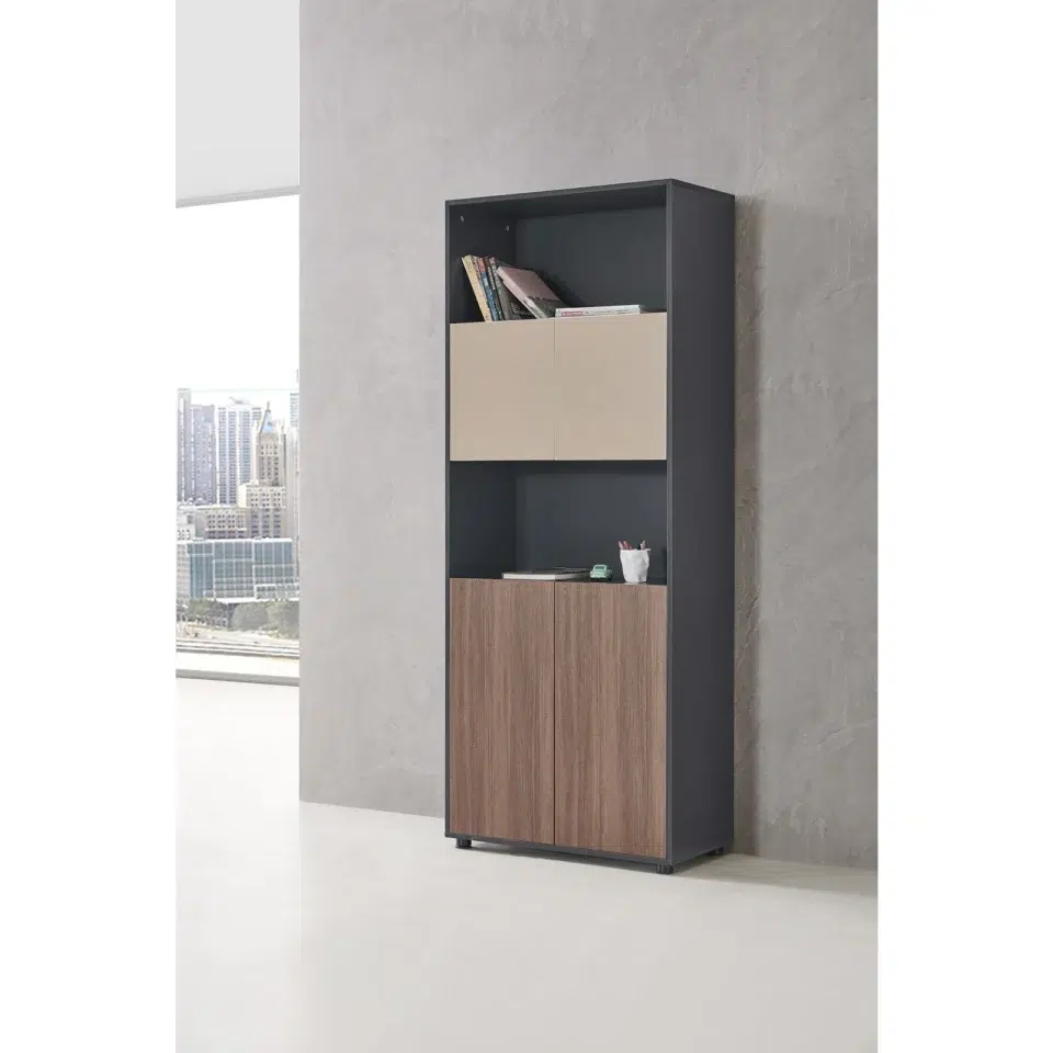 Tall Bookcase Cabinet