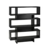 Entryway Bookcase Black