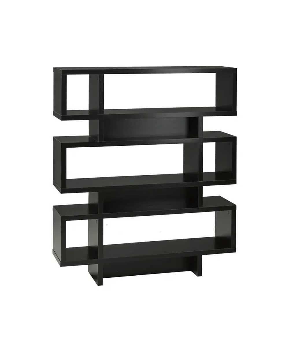 Entryway Bookcase Black