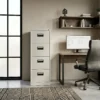 Arlin 4 Drawer Metal Filing Cabinet