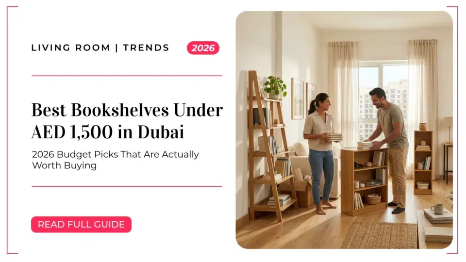 Wooden vs Metal Bookshelves in UAE: What Actually Survives the Climate in 2026
