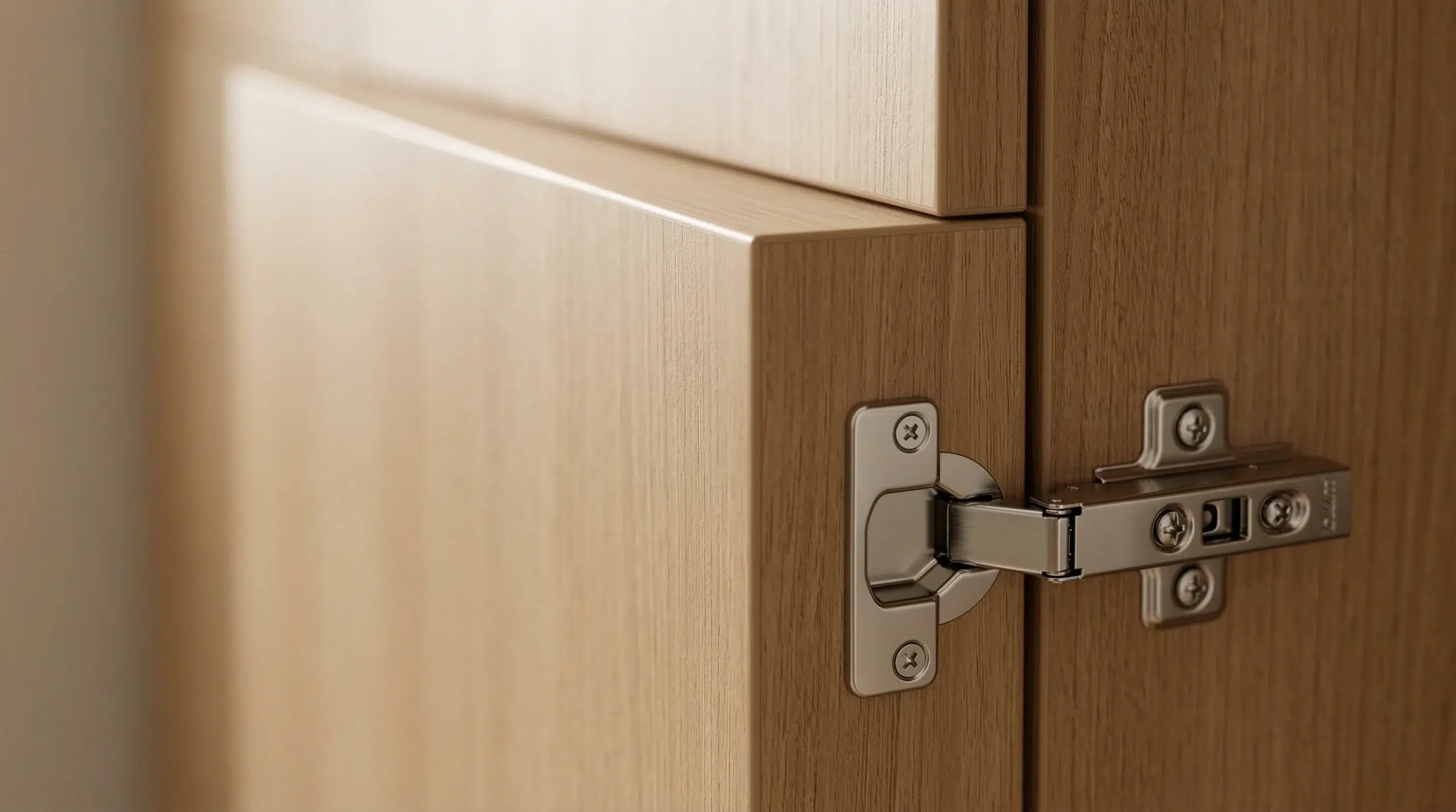Quality home furniture, Dubai construction detail, UAE-made wardrobe hinge, edge banding, Karnak Home