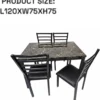 Rectangular Dining Set 5 Piece