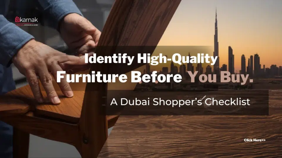 Dynamic Split-Screen Furniture Quality