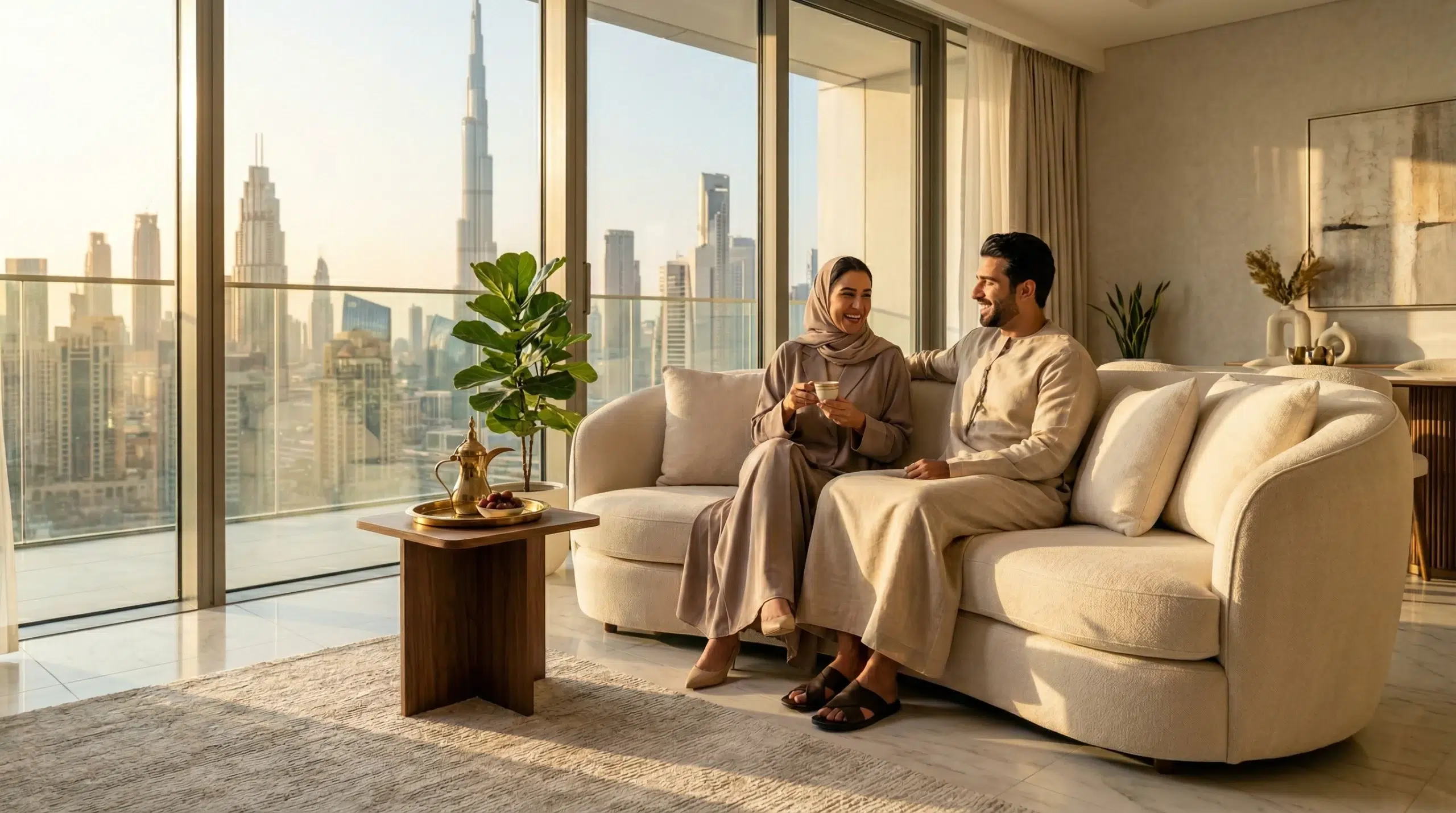 Loveseats Dubai UAE-made curved loveseat sofa in modern apartment living room Karnak Home