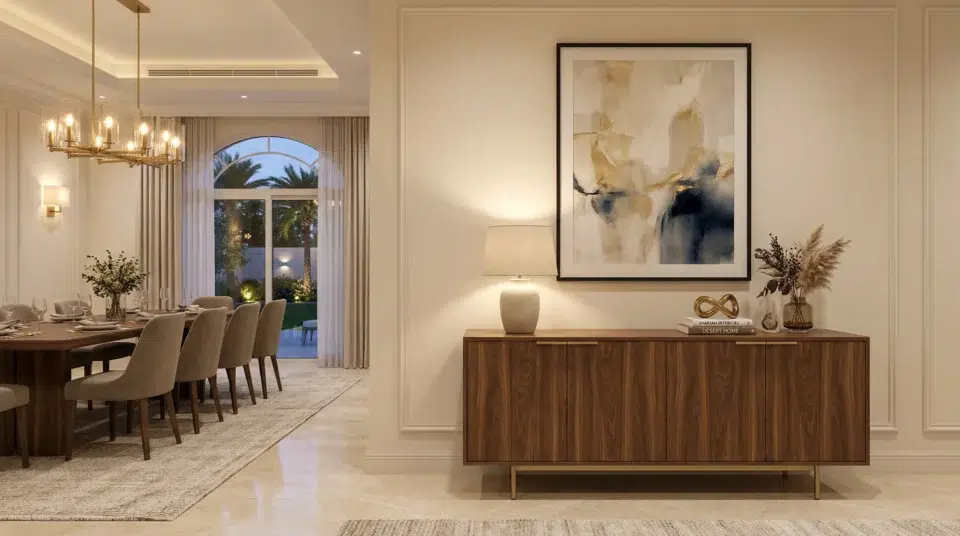 Good quality buffet cheap Dubai — family styling new sideboard in Sharjah home, Karnak Home UAE value pick