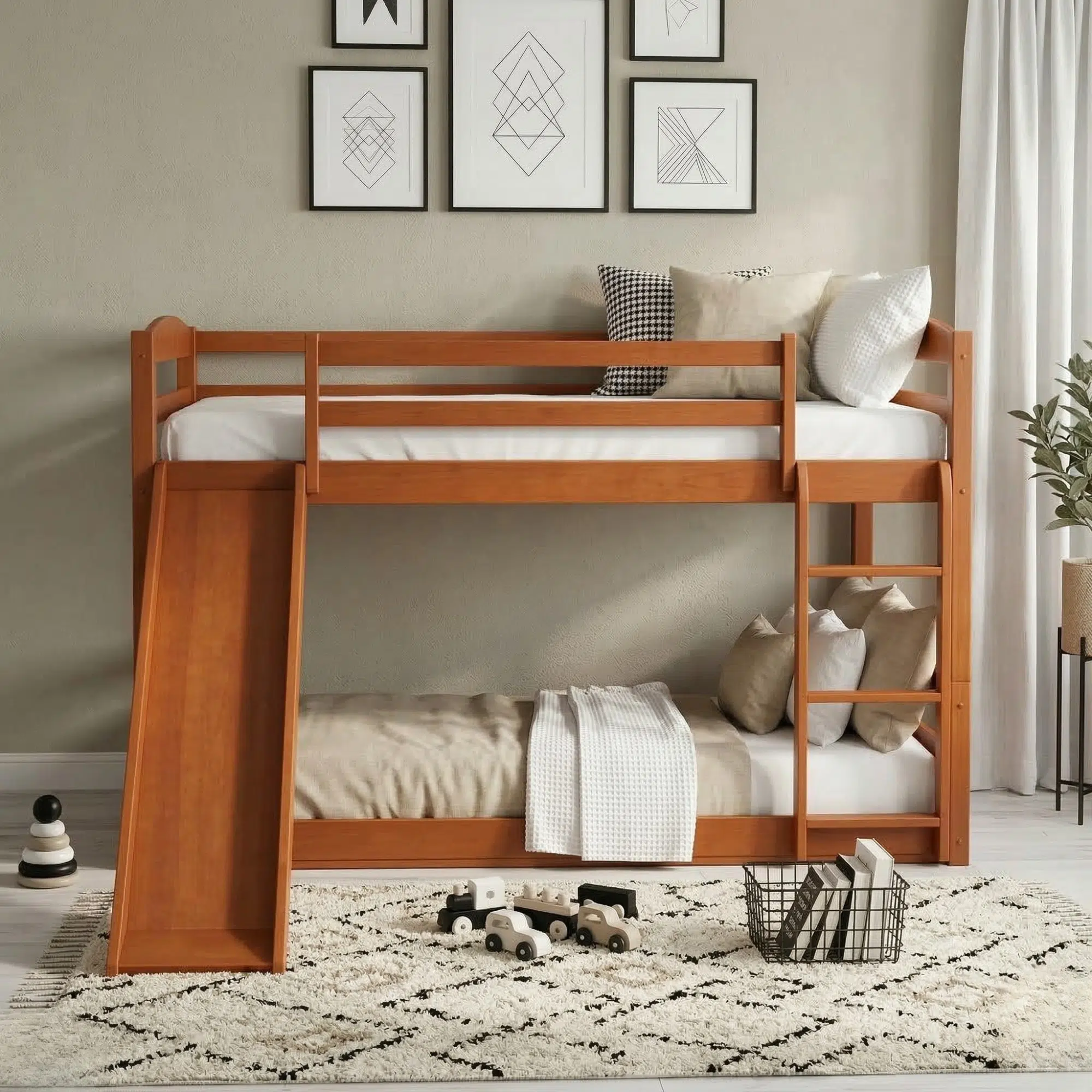 Modern Twin Bunk Beds