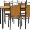 Oak Dining Set 7 Piece