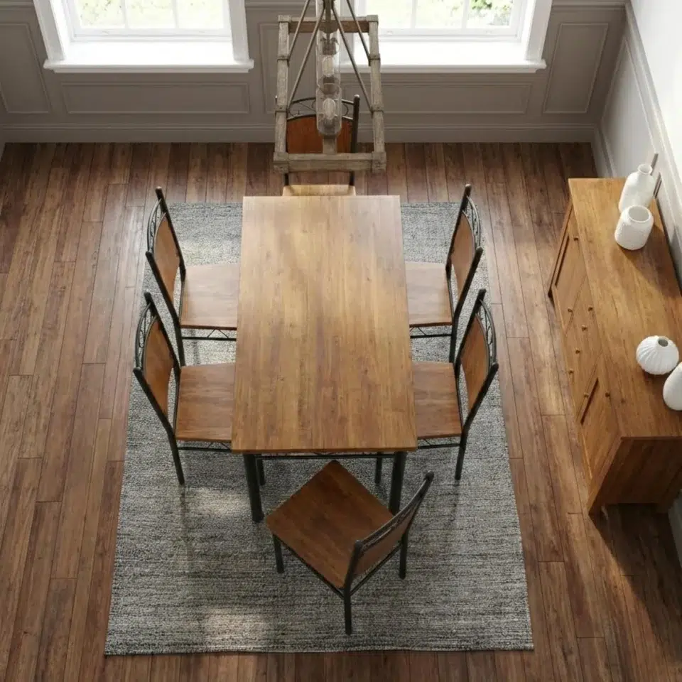 Oak Dining Set 7 Piece