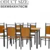 Oak Dining Set 7 Piece