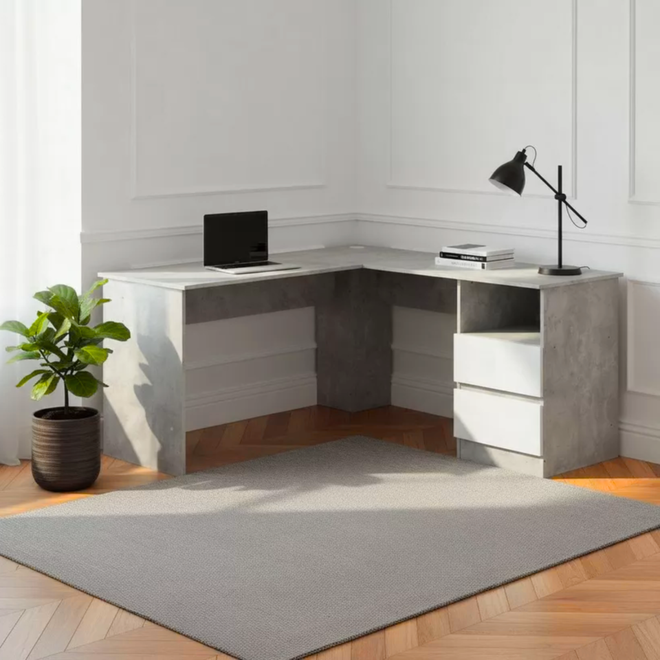 Orvexira Corner Study Desk for Toddlers…