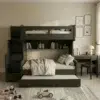 Toddler Bunk Bed with Stairs