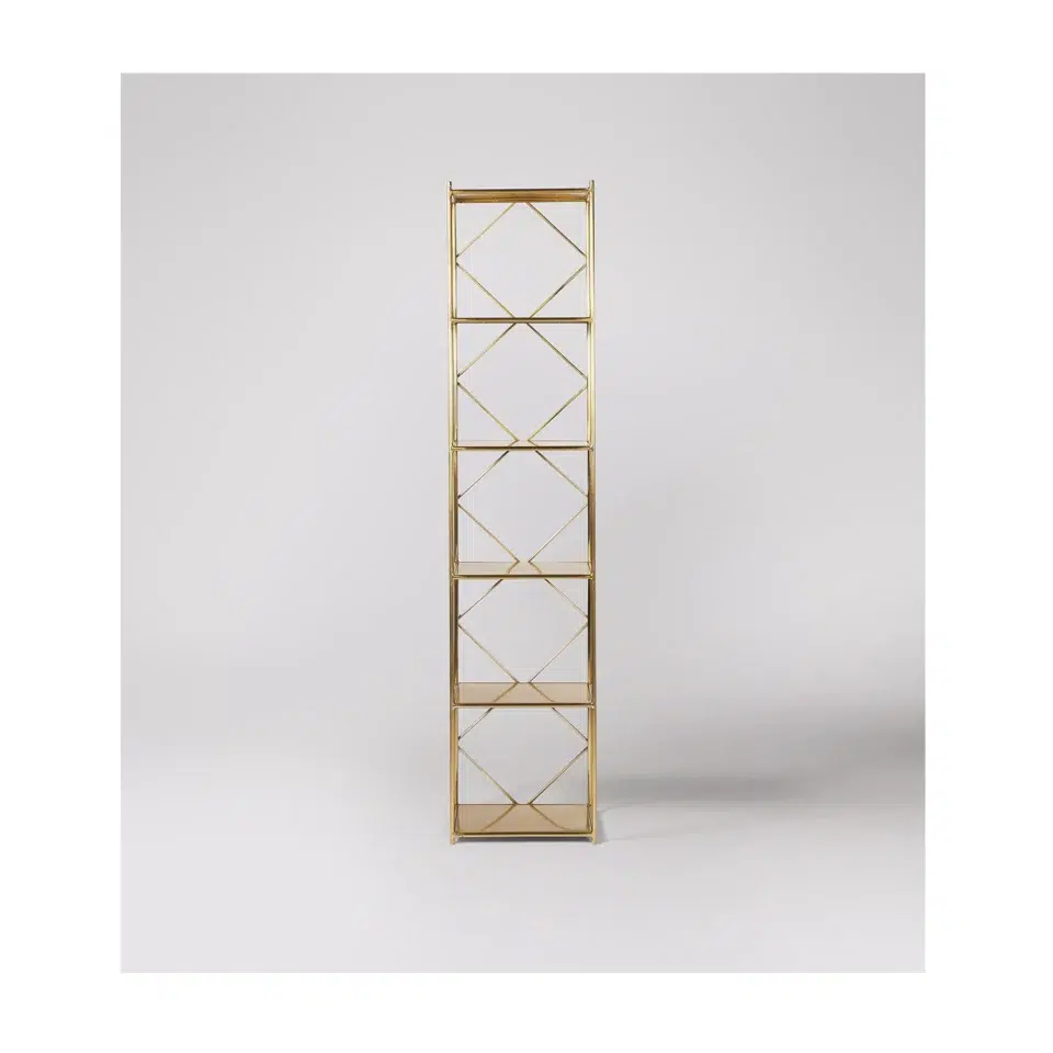 Narrow Bookshelves Unit