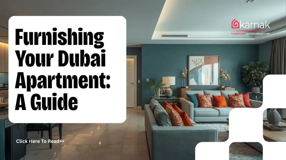 YouTube Thumbnail - Furnishing Your Dubai Apartment A Guide