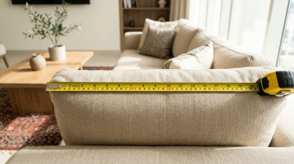  Measuring a sofa for a Dubai home – seat depth and width guide