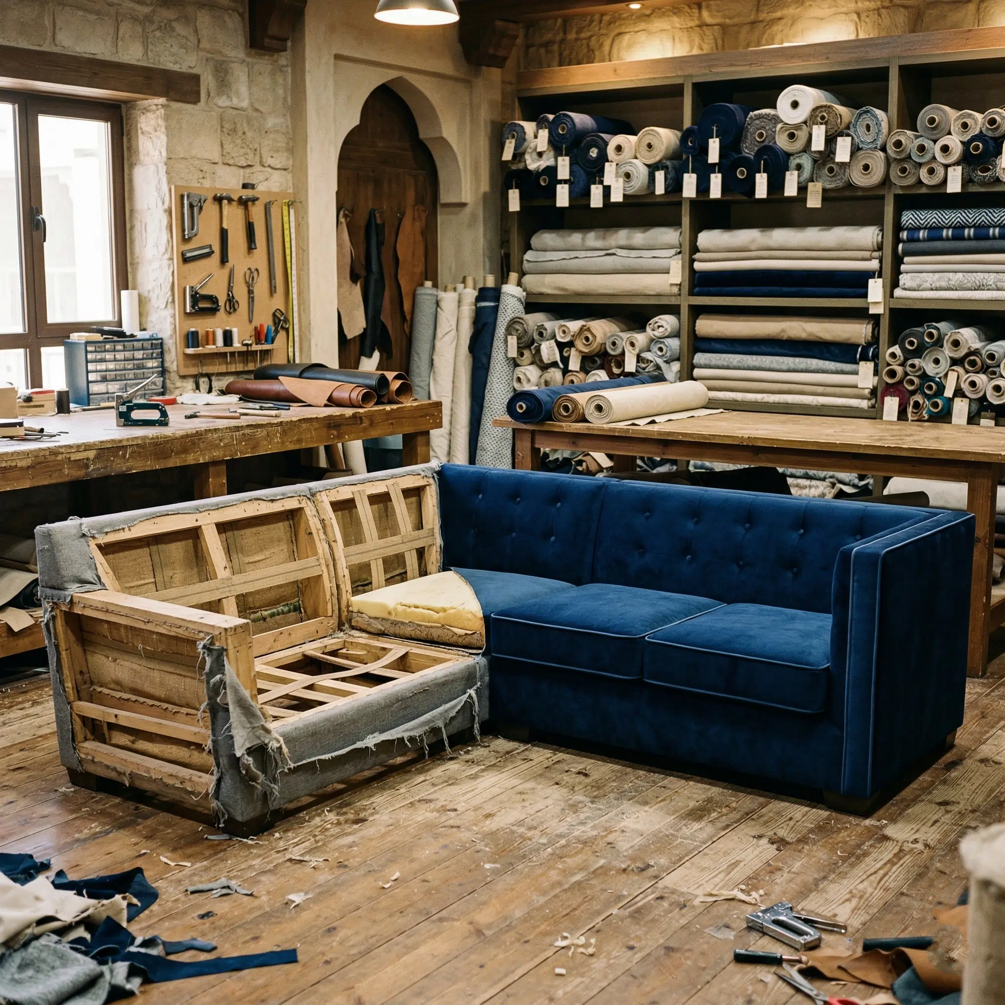 Sofa Upholstery & Sofa Repair