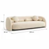 Modern 2 Seater Sofa