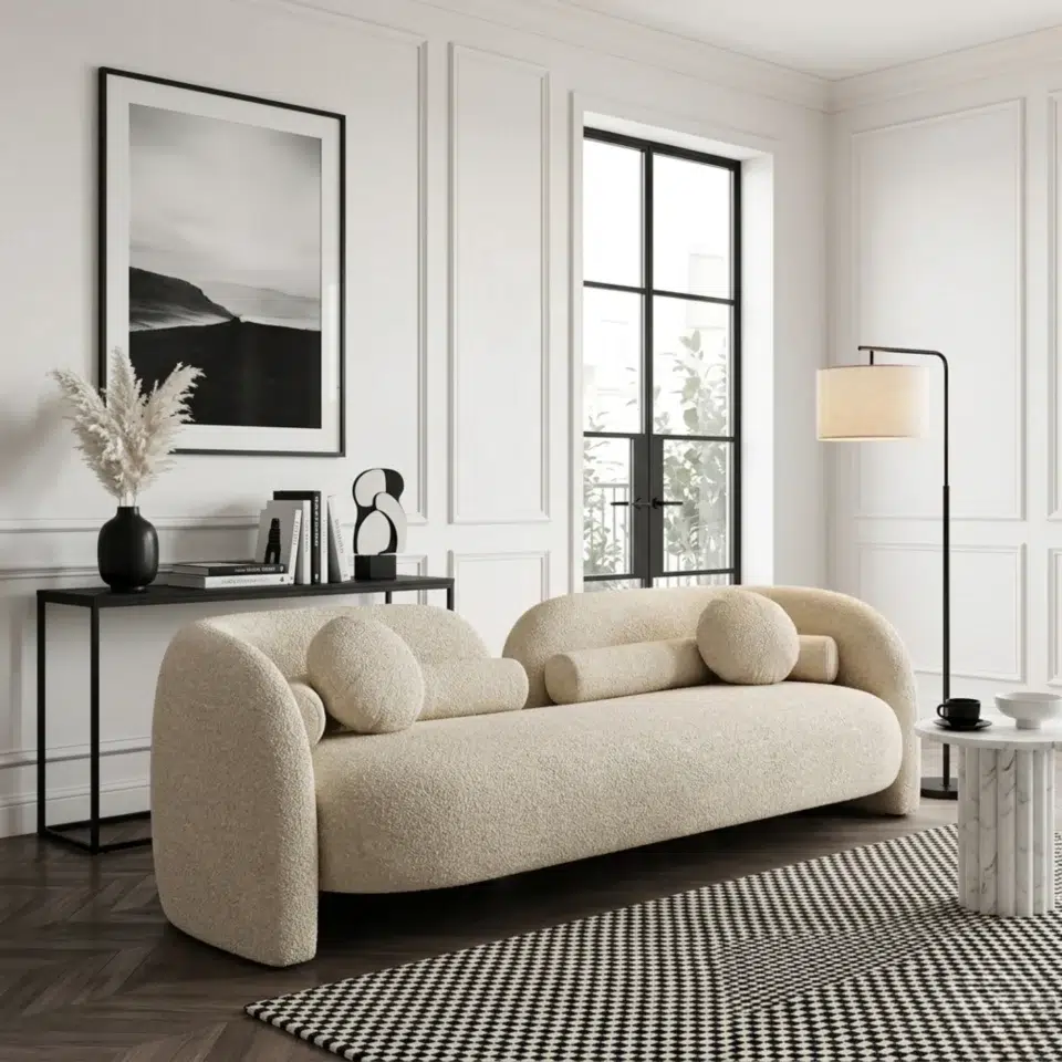 Modern 2 Seater Sofa