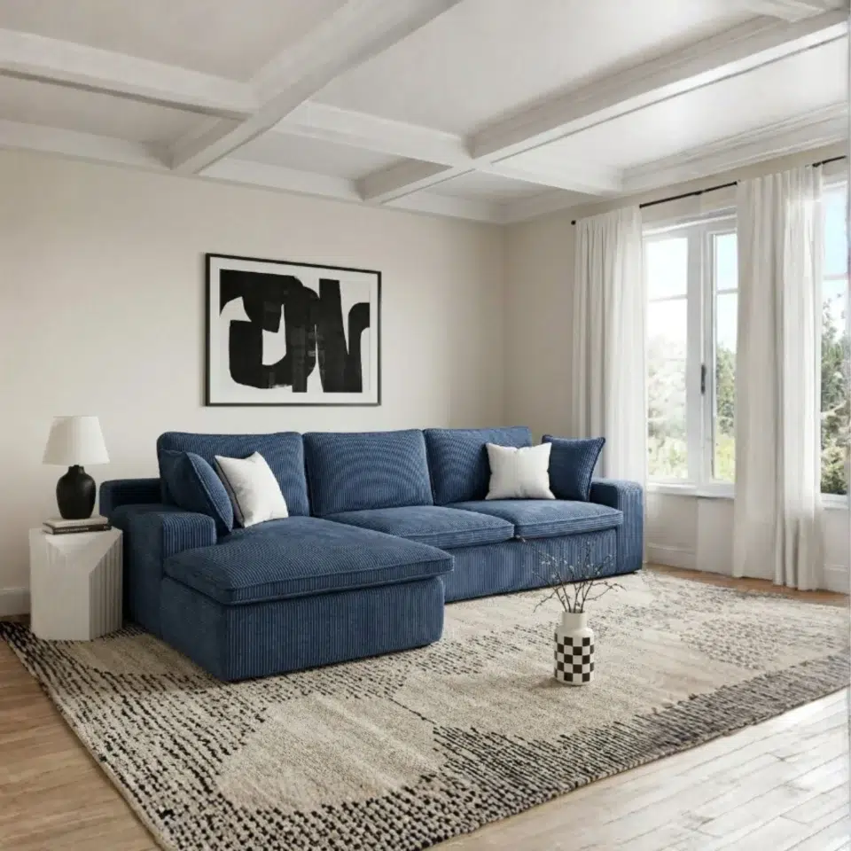 3 Seater L Shape Sofa
