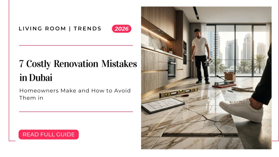 7 Costly Renovation Mistakes Dubai Homeowners Make and How to Avoid Them in 2026