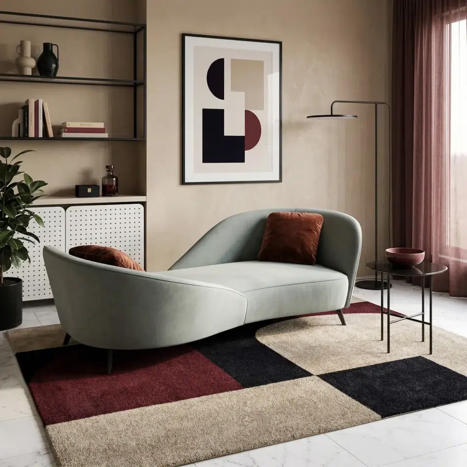 Modern Chaise Lounge Sofa