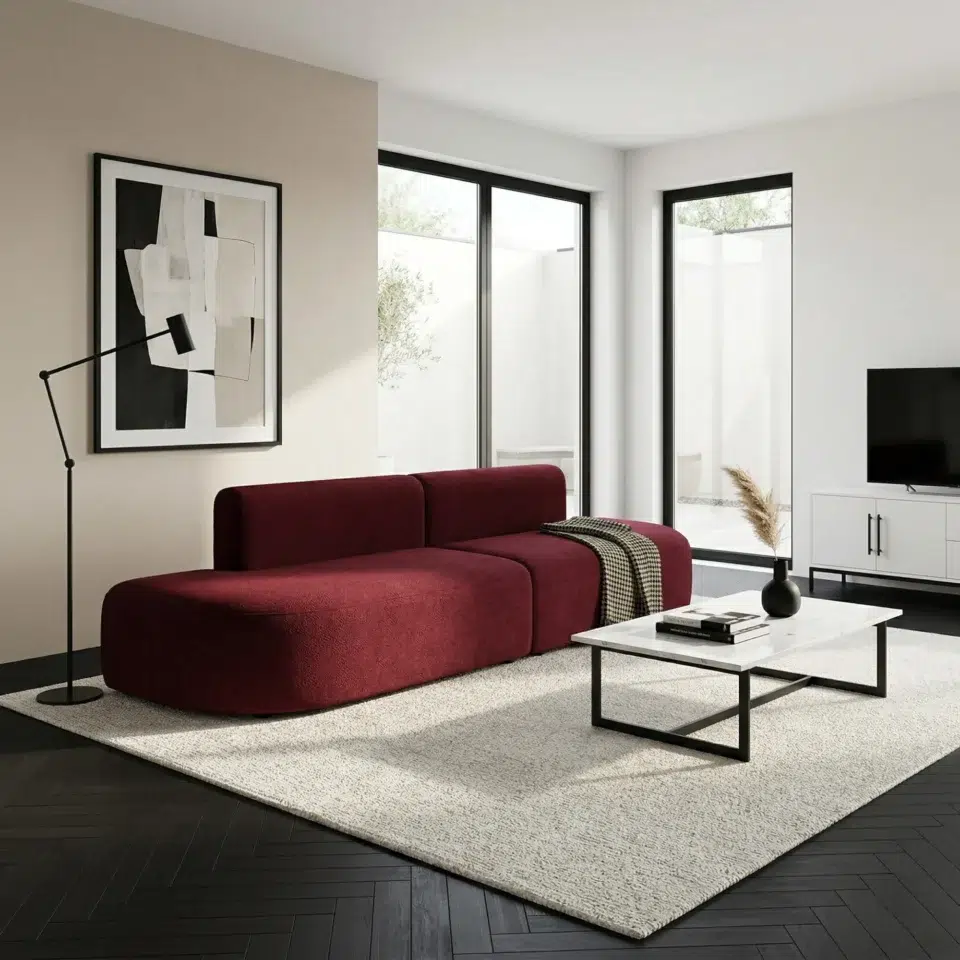 Amal Modern Chaise Lounge Sofa