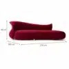 Luxury Chaise Lounge Sofa