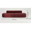 Amal Modern Chaise Lounge Sofa