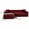 Corner L Shaped Sofa