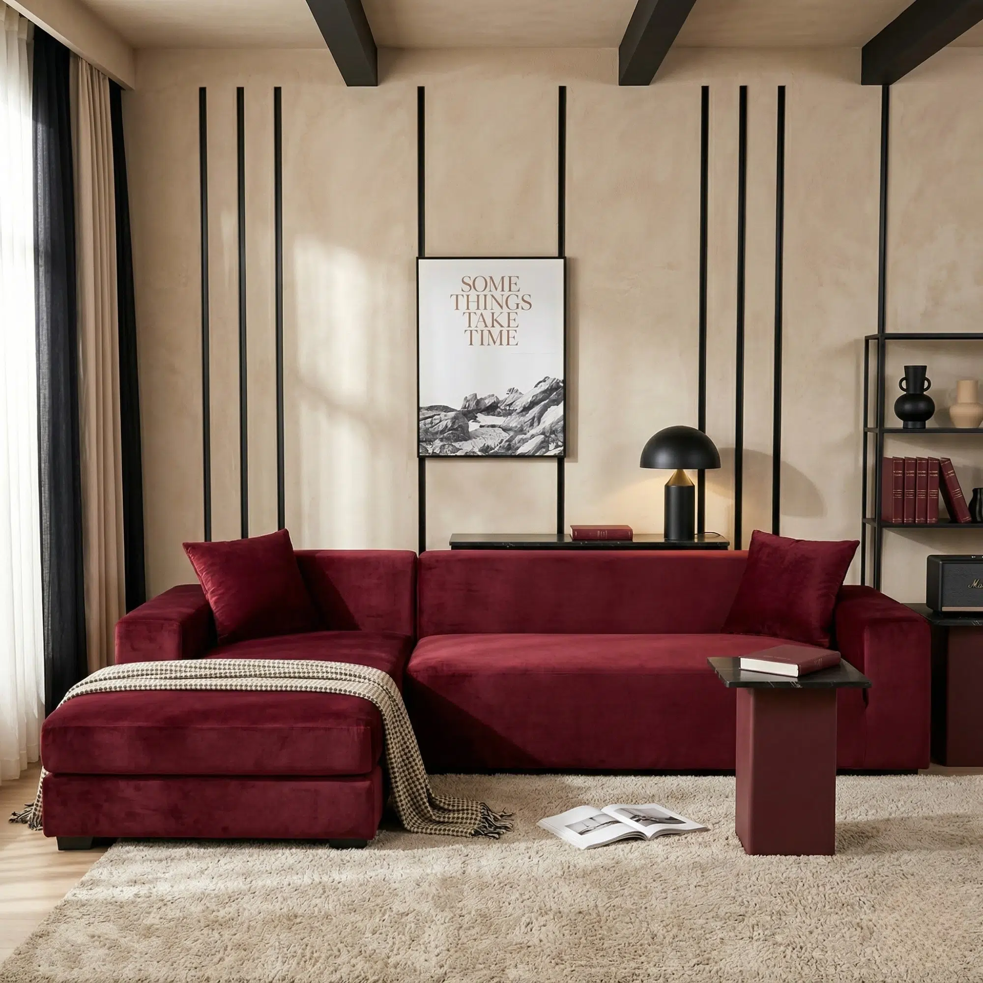 Corner L Shaped Sofa