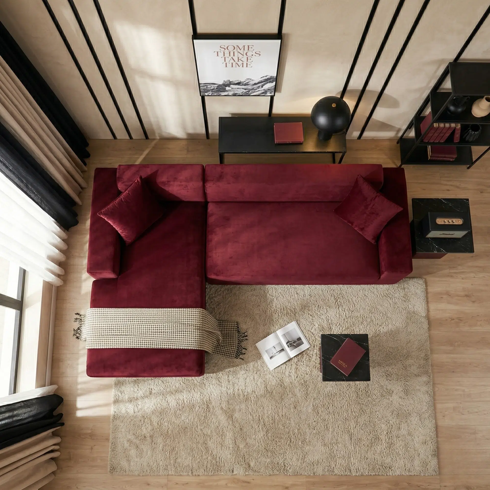 Corner L Shaped Sofa