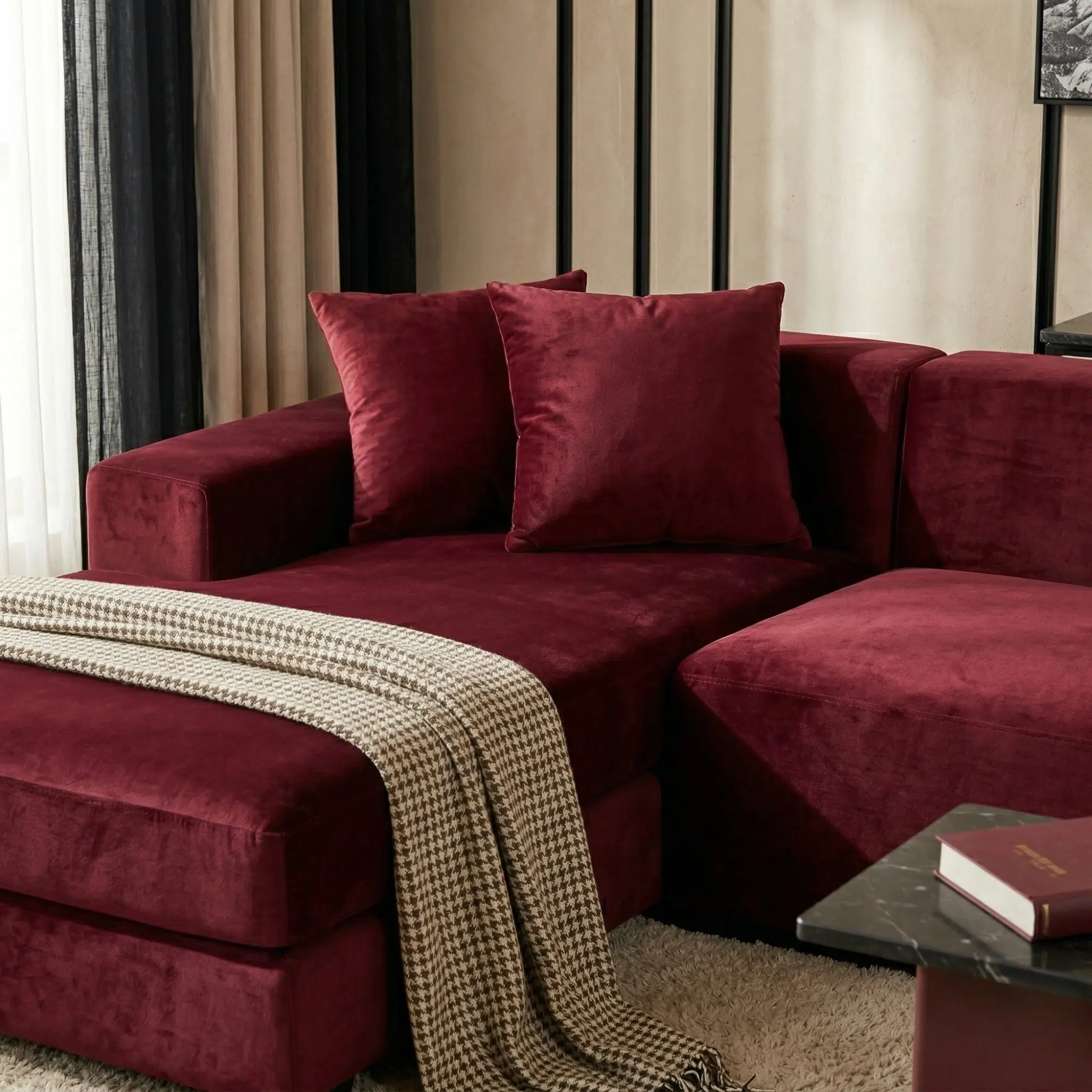 Corner L Shaped Sofa