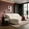 Luxury Curved Chaise Lounge
