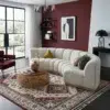 Curved 3 Seater Sofa