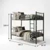 Heavy Duty Steel Bunk Bed