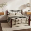 Forno Heavy Duty Wooden Steel Bed
