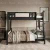 Noirvex Wooden Bunk Bed