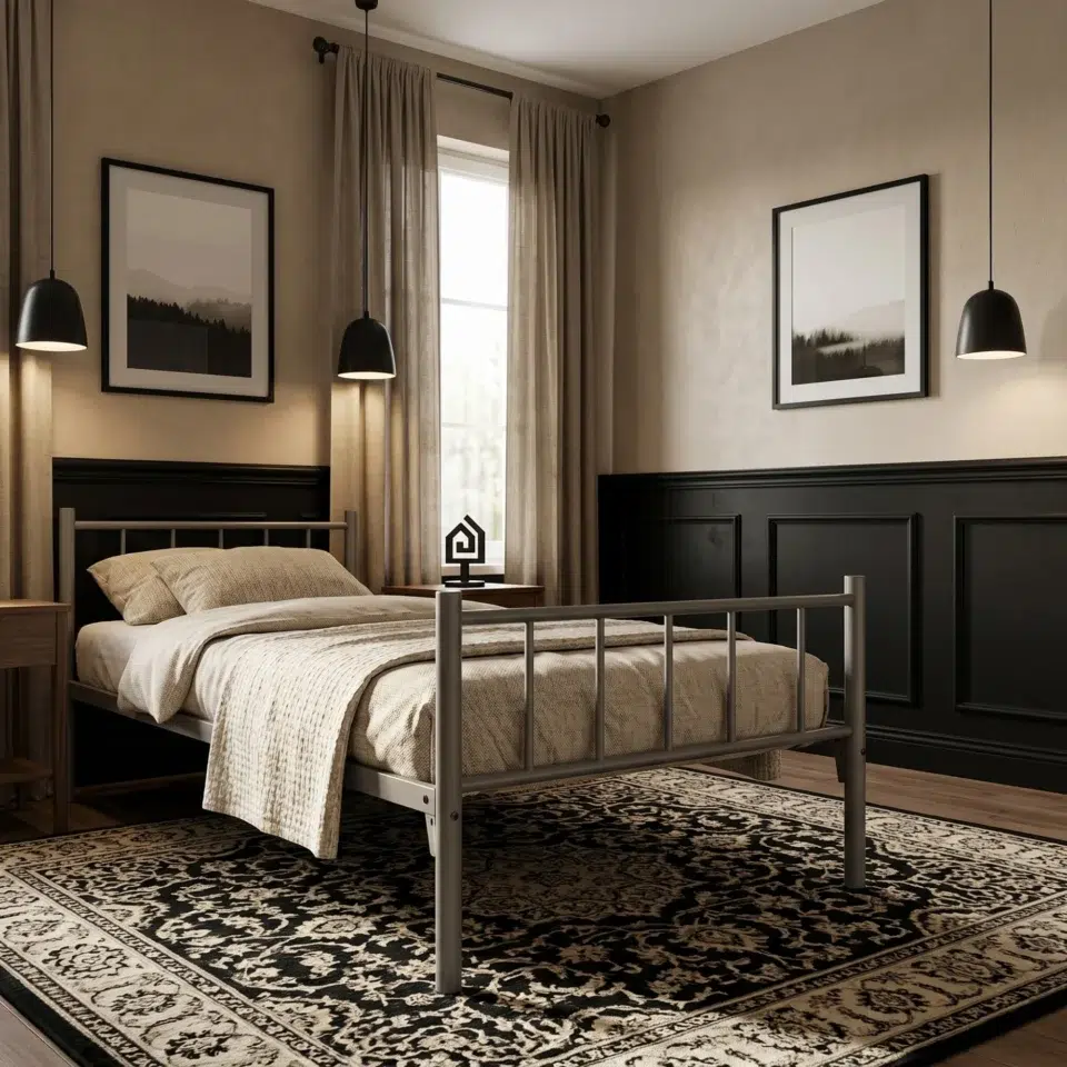 Mason Heavy Duty Single Bed Frame…