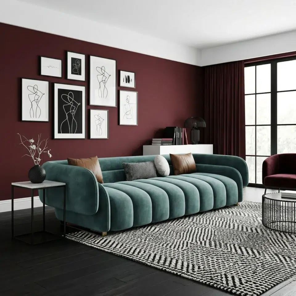 Modern 3 Seater Sofa