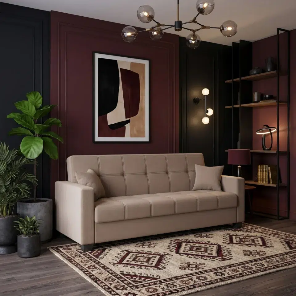 Alba 3 Seater Sofa Cum Bed with Storage…