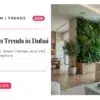 2026 Renovation Trends in Dubai: Biophilic Design, Smart Homes and UAE Climate Proof Interiors