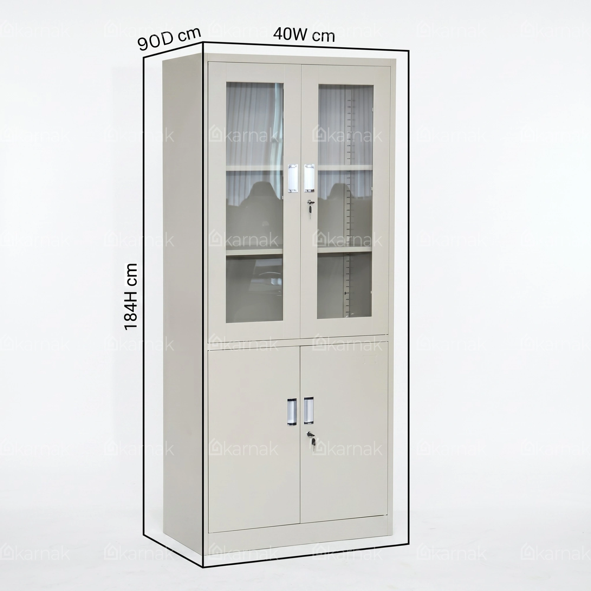 Kearria 2 Door Metal File Cabinet