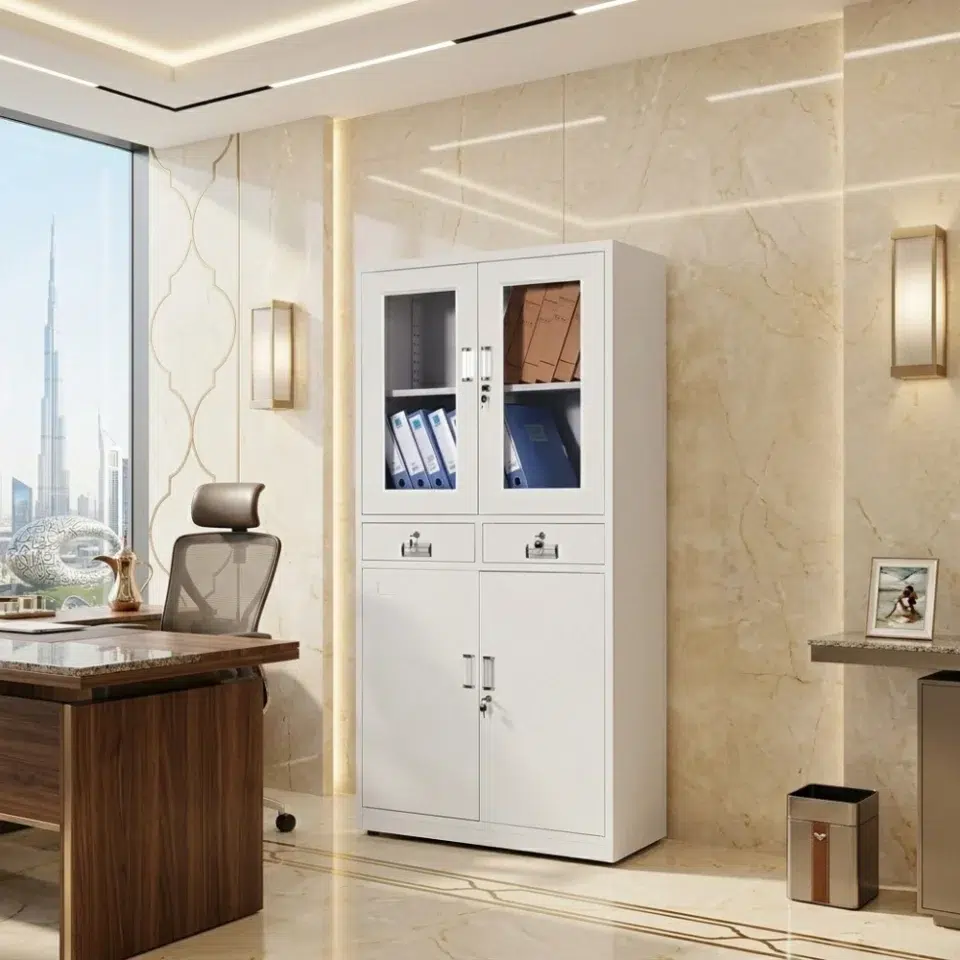 Yolanta 2-Door Metal File Cabinet