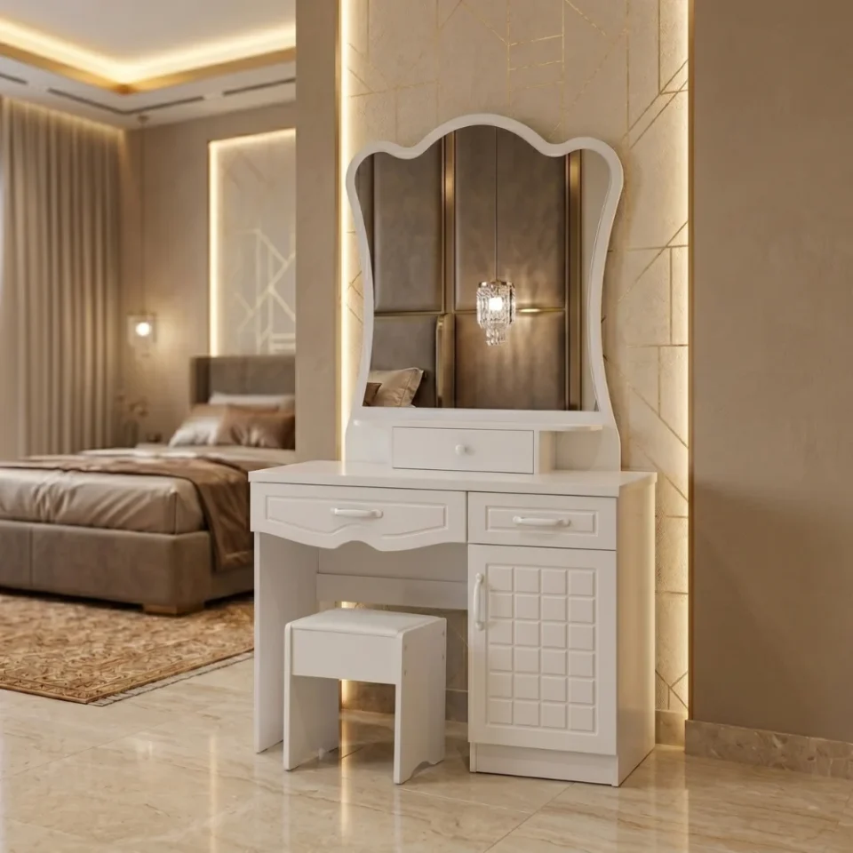 Boon Dressing Table with Mirror…